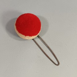 POMPON DE SHAKO MODELE 1872 1874 TOUTES ARMES COULEURS BLEU BLANC ROUGE POUR ETAT MAJOR